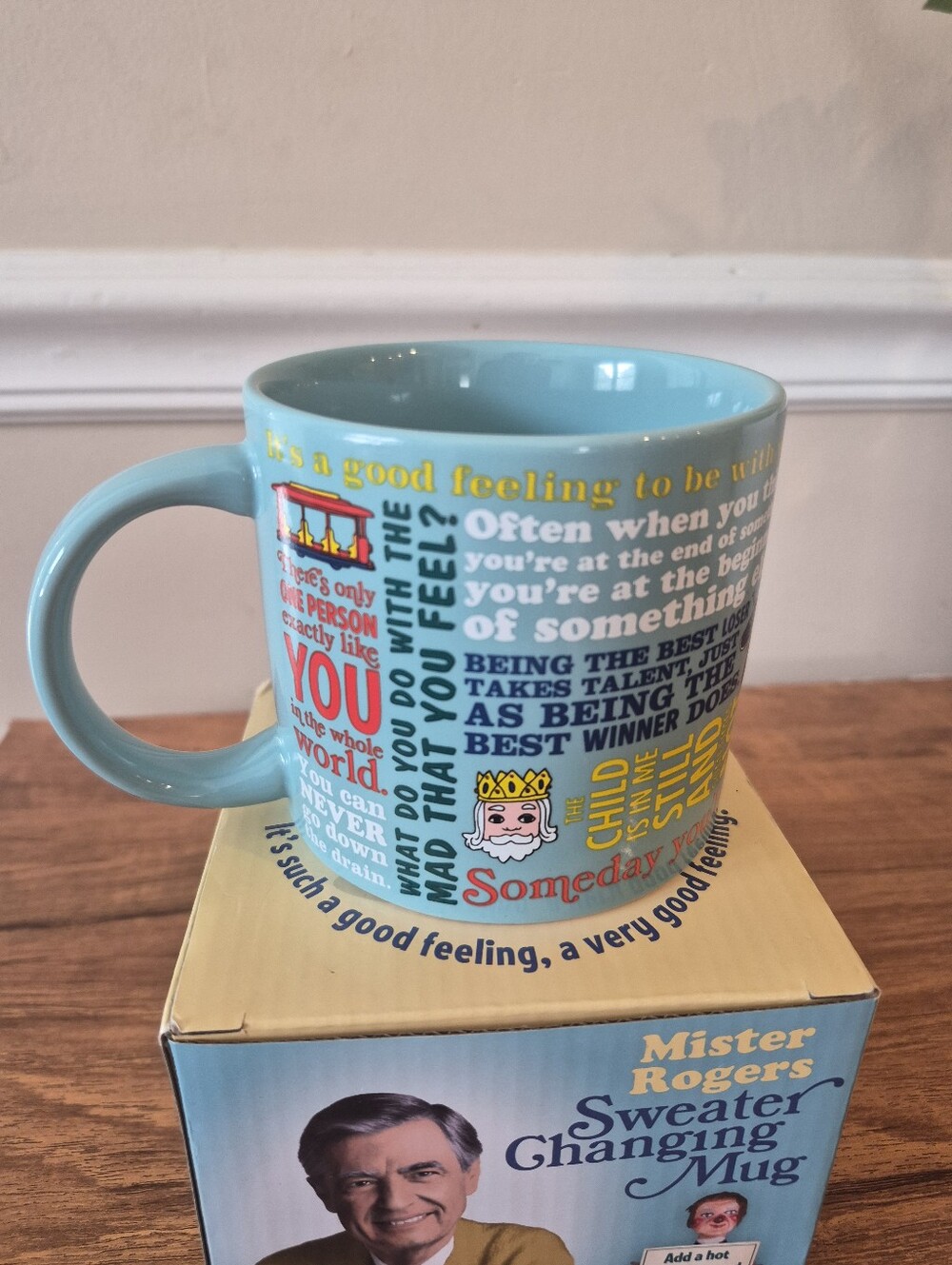 NWT Mister Rogers Mug - Picture 3 of 9